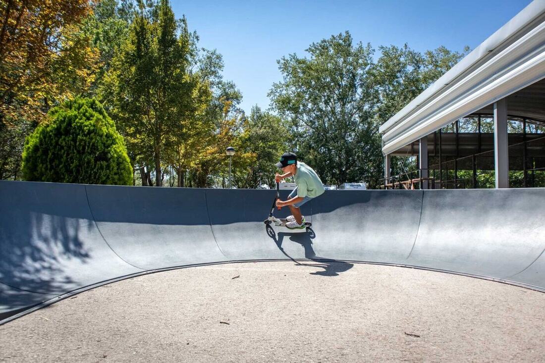 Pumptrack modulaire en cœur de quartier