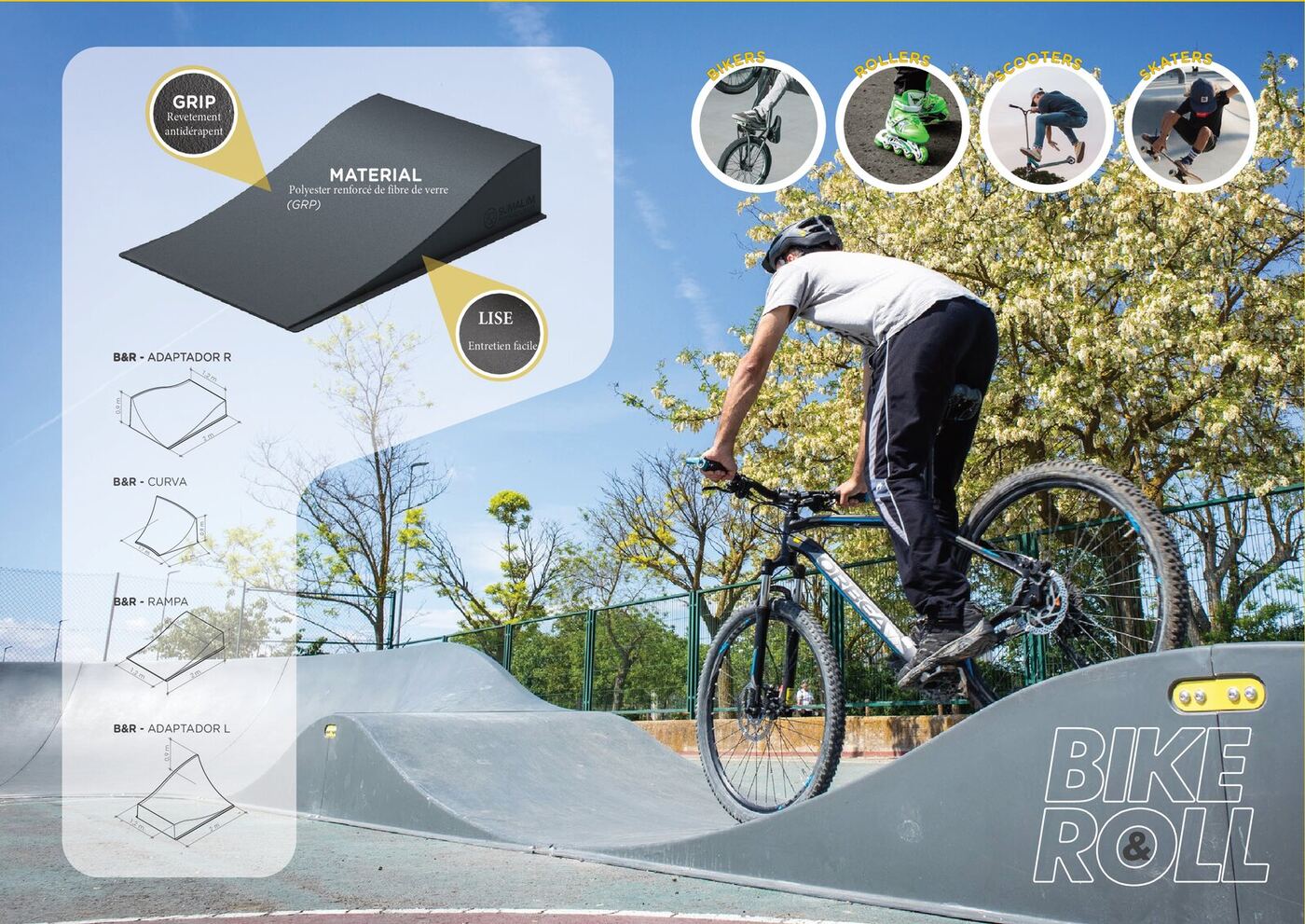 Catalogue des configurations de pumptrack modulaire — page 3