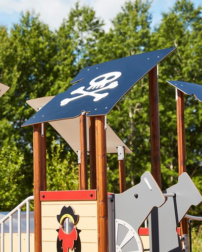 Aire de jeux thématisée